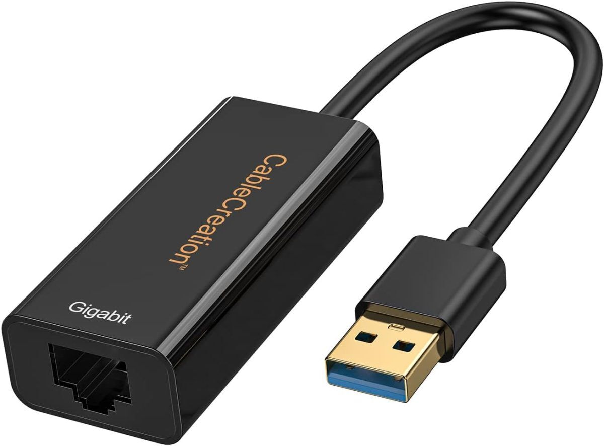 ADAPTER USB TO ETHERNET BLUE/BLACK