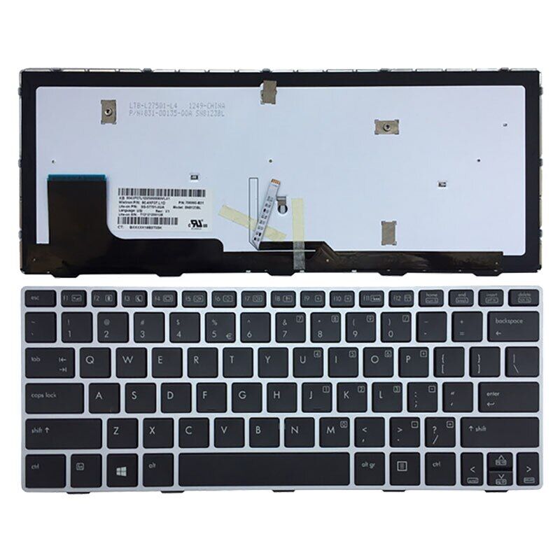 HP Revolve 810 G1 G2 G3 Laptop Keyboard - Image 1