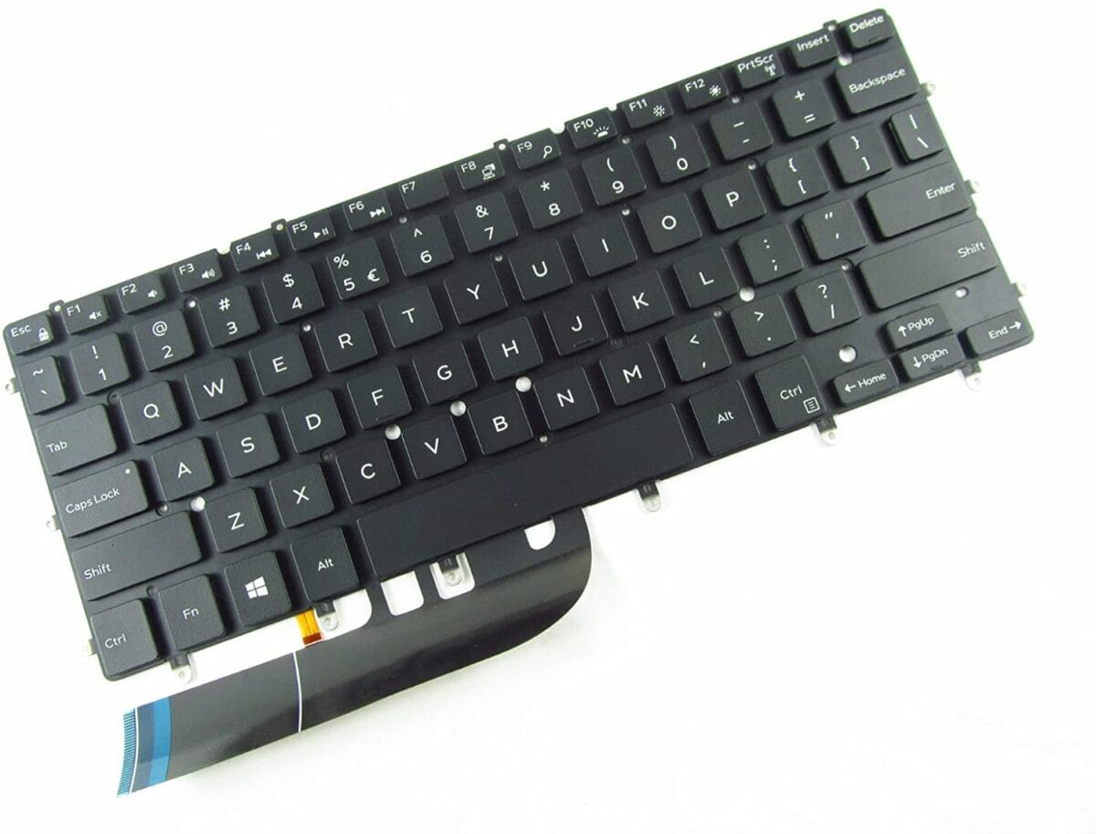 Dell DKDXH Inspiron 13-7000 XPS 13 9343 2-in-1 Series 7347 7348  9350 13.3? US Backlit New original Genuine Keyboard - Image 1