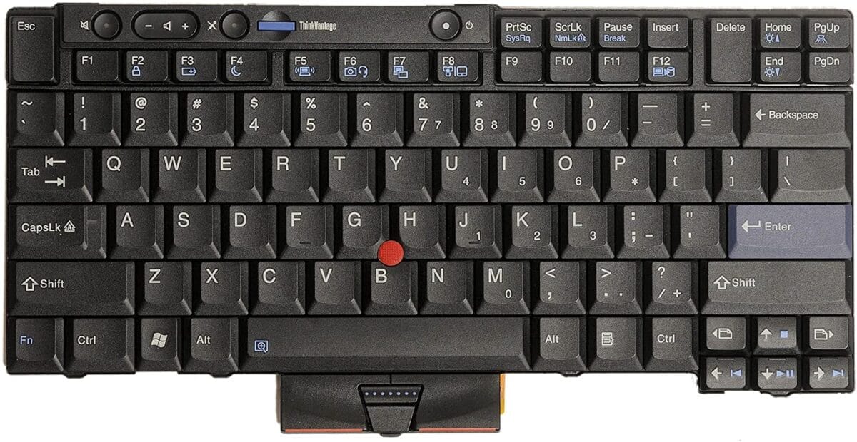 Lenovo Thinkpad T410, T410i, T410S, T410Si, T510, W510 Black Laptop Keyboard in Nairobi Kenya - Image 1