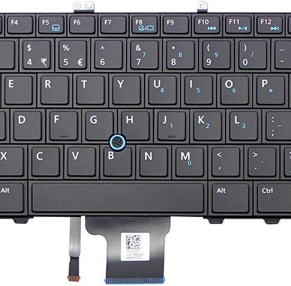Dell Latitude E7440 With BackLit P/N: 04G6VR PK130VN3A00 SG-60700-XUA SN7222, US Layout Black Color Laptop Keyboard in Nairobi Kenya