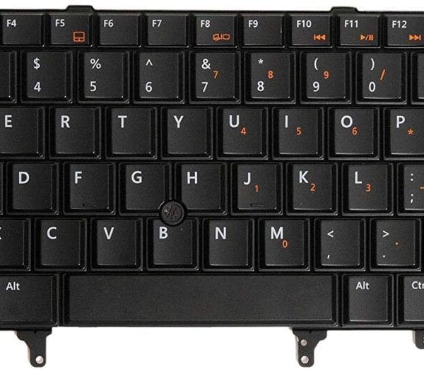 Dell New Latitude E6420 E6430 E6440 CN5HF C7FHD US Keyboard + Pointer