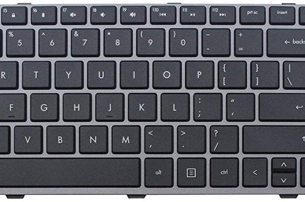 HP ProBook 4540s 4545s Laptop Silver Grey Frame US Layout
