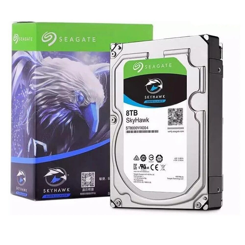 1 Seagate SkyHawk 3.5 8TB