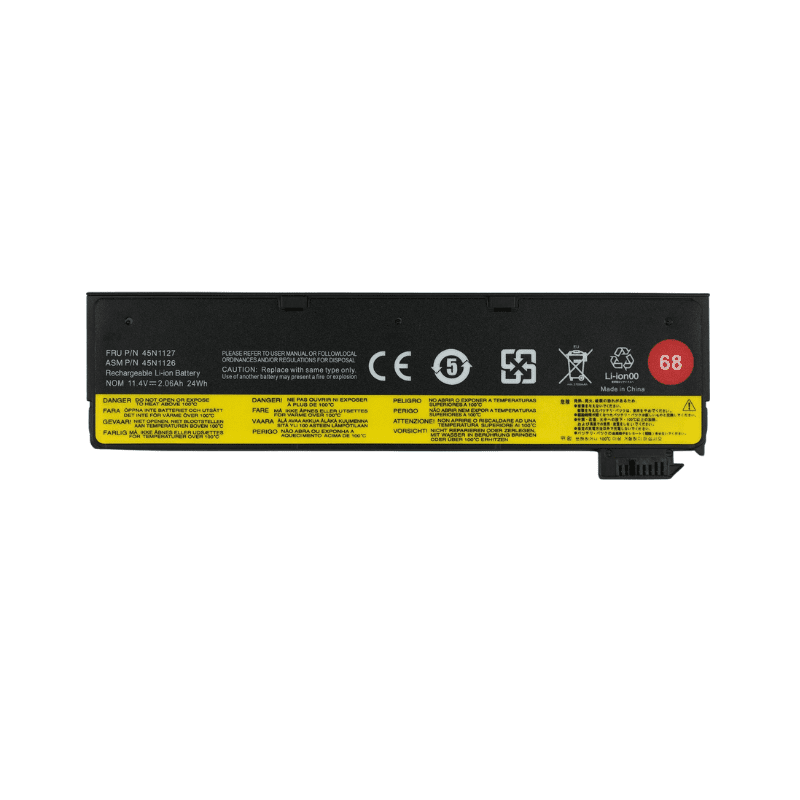 Lenovo X240  Laptop Battery ThinkPad X250 X260 T440 T450 T450S K2450 T460P 45N1126 45N1127 Battery - Image 1