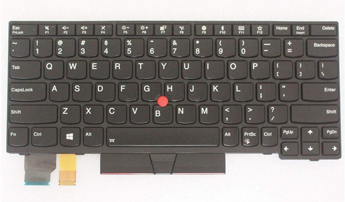 Lenovo Thinkpad X280 X390 X395 US Layout Backlit Keyboard - Image 1