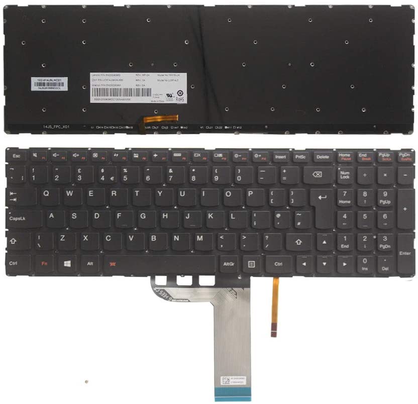 l-y-500-1.jpg Keyboard for Lenovo Yoga 500-15 500-15IBD 500-15ISK with Backlight - Image 1