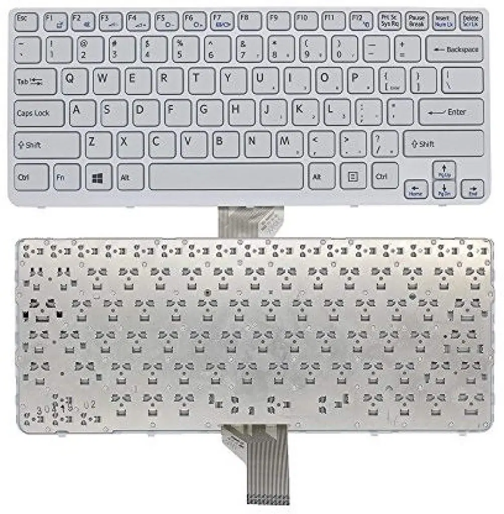 Sony SVE 14 Laptop Keyboard White