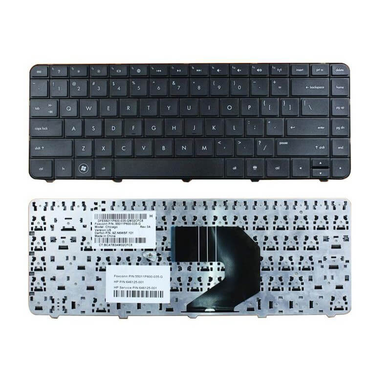 HP G4/CQ43/G6/CQ57/630 Laptop Keyboard US Layout
