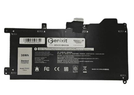 DELL 1FKCC 7.6V‑38Wh‑5000mAh Latitude 12 5295 2‑in‑1 | 4‑Cell | 4500mAh