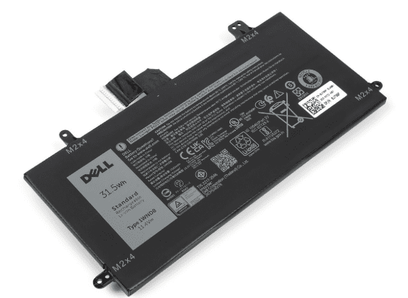 DELL 1WND8 11.4V‑31.5Wh‑2765mAh Latitude 12 5285 5290 2‑in‑1 E5285 E5290 T17G | 3‑Cell | 2800mAh