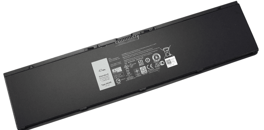 DELL 34GKR 7.6V‑47Wh‑6200mAh Latitude E7440 E7450 | 4‑Cell | 4000mAh 7.6V-47Wh-6200mAh Latitude E7440 E7450 4 Cells 4000mAh