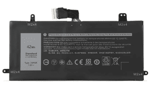 DELL J0PGR Latitude 5285 5290 T17G 4 Cells 5600mAh