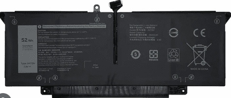 DELL JHT2H DELL JHT2H Latitude 7310 7410 E7310 E7410 WY9MP 4 Cells 5000mAh