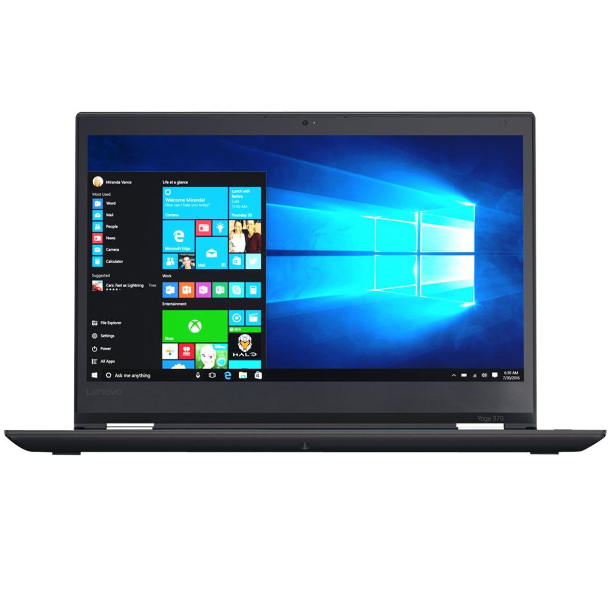 1 Lenovo Yoga 370 X360 Core i7 8GB RAM 256GB SSD