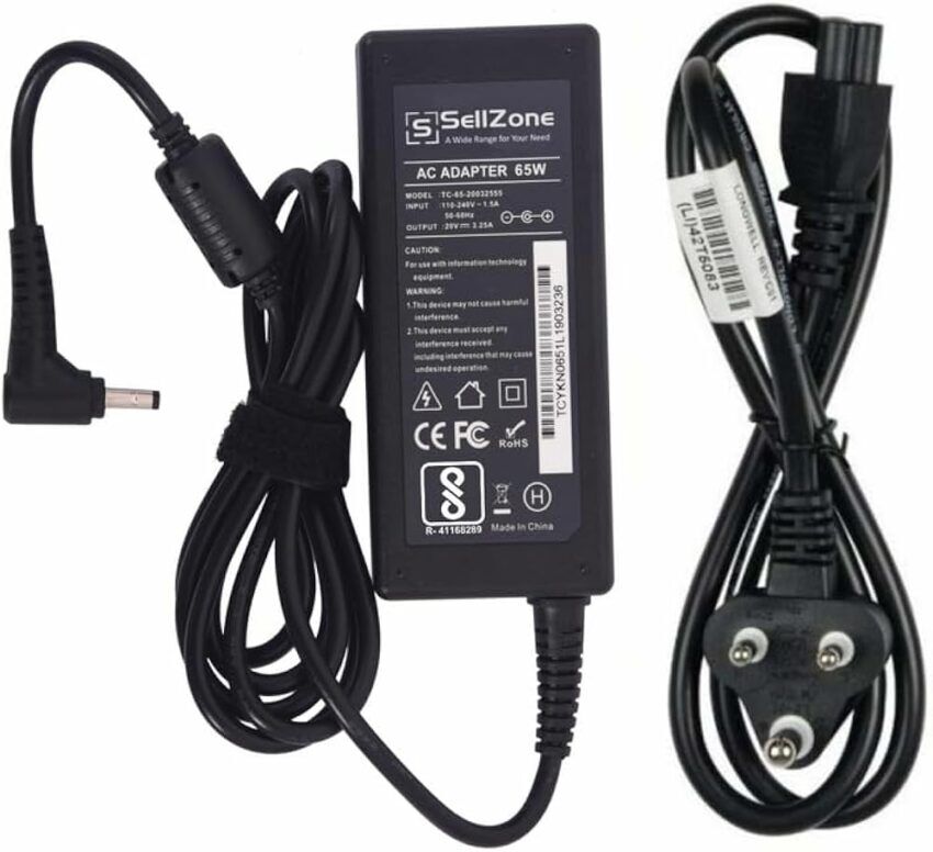 51RDV4-3UKL._AC_UF10001000_QL80_-850x776-1.jpg Lenovo 20v 3.25A 65w Charger 4.0*1.7mm Pin Original - Image 1