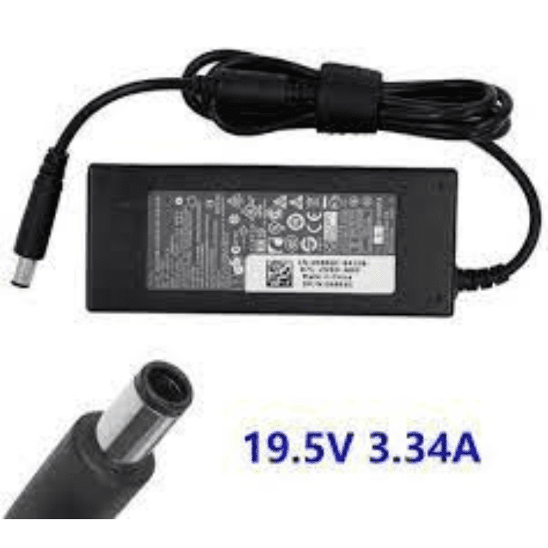 Dell Adapter 19.5V 3.34A 5.0mm - Image 1
