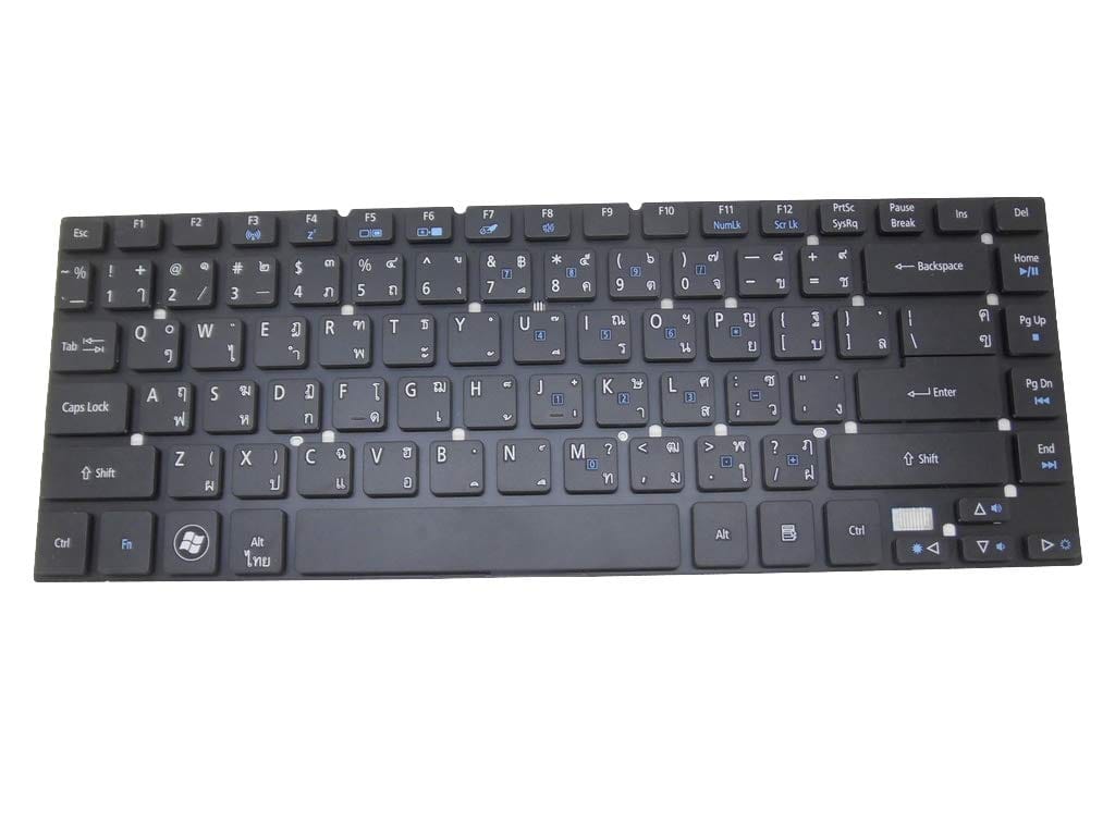 Acer Aspire E1-470 E1-471 E1-470G E1-470P E1-470PG E1-472 E1-472G E1-472P E1-472PG EC-470G E5-471 color Black laptop keyboard - Image 1
