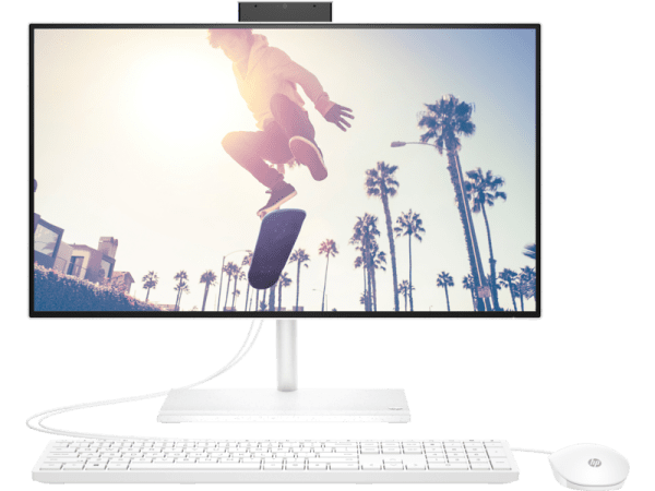 HP All-in-One 24 Core i5 8GB RAM 512GB SSD 24-Inch Display - Image 1